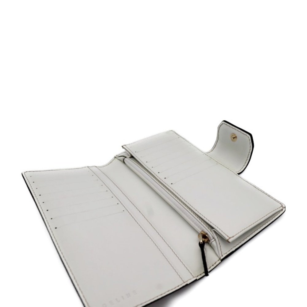 Celine Macadam Pattern Leather Canvas Bifold Wall… - image 4